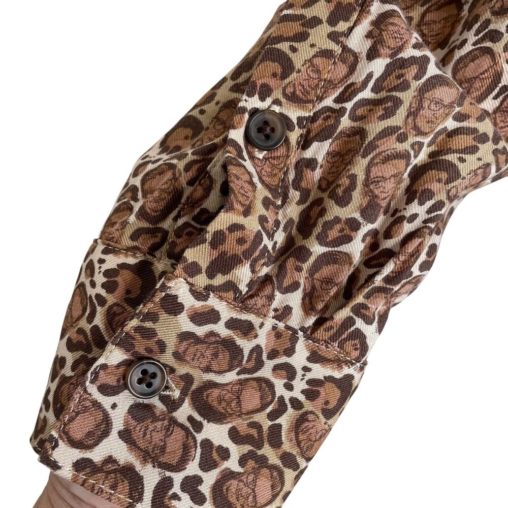 Betabrand Ruth Bader Gisburg Print Button Down To… - image 8